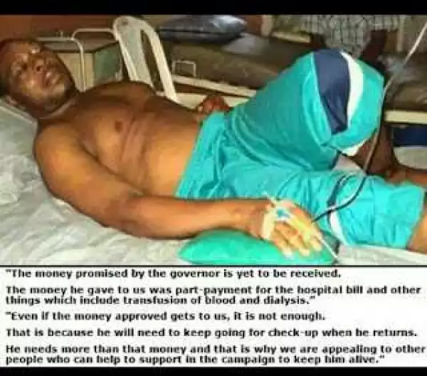 Nollywood Actor Prince James Uche at the Verge Of Death